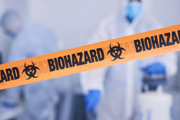 Professional Blood Cleanup technician working in Mendota, CA